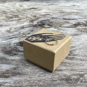 NEW datter SILVER RING Kaye Blegvad DAGGER 6.5